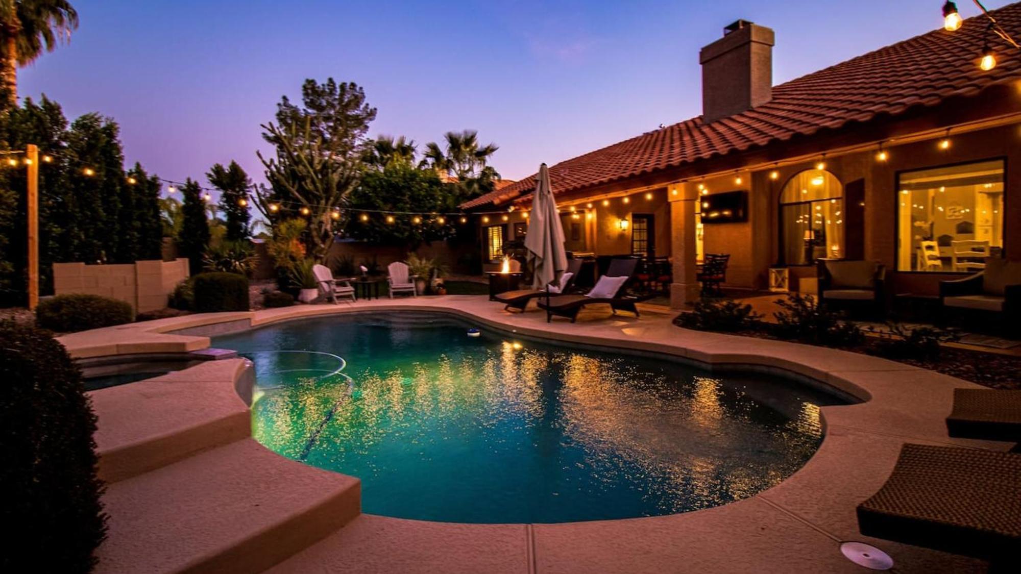 Stunning North Scottsdale Luxury Home Whtd Pool Phoenix Exterior foto